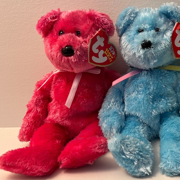 NWT Set of 2 Ty Sherbet Beanie Babies - Picture 1 of 4
